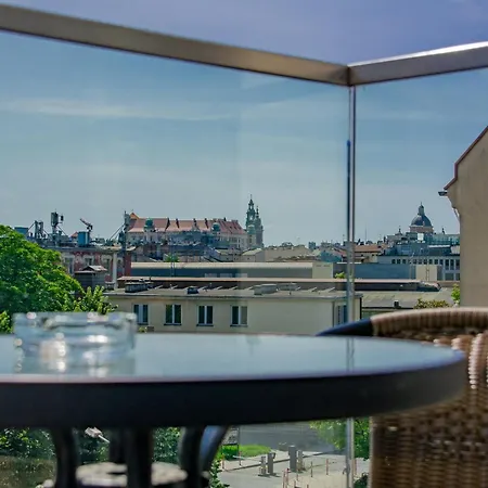 Inpoint Royal Panorama - Balcony With Wawel Castle View