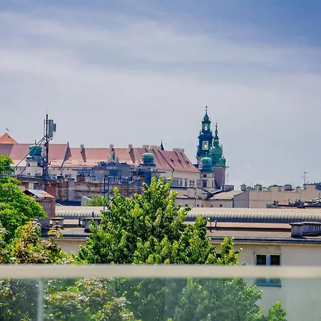 Appartamento Inpoint Royal Panorama - Balcony With Wawel Castle View Cracovia