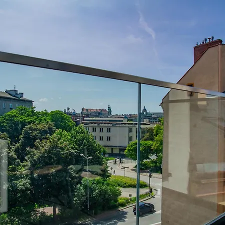 Inpoint Royal Panorama - Balcony With Wawel Castle View Appartamento Cracovia